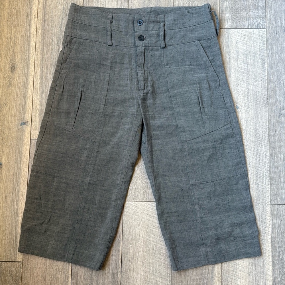 Gary Graham Linen / Wool Blend Shorts